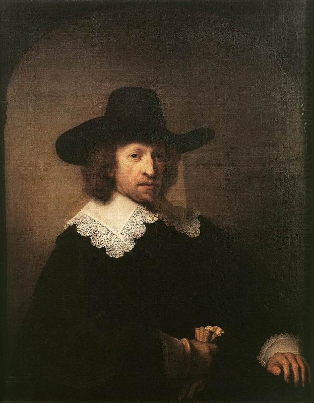 REMBRANDT Harmenszoon van Rijn Portrait of Nicolaas van Bambeeck dg china oil painting image
